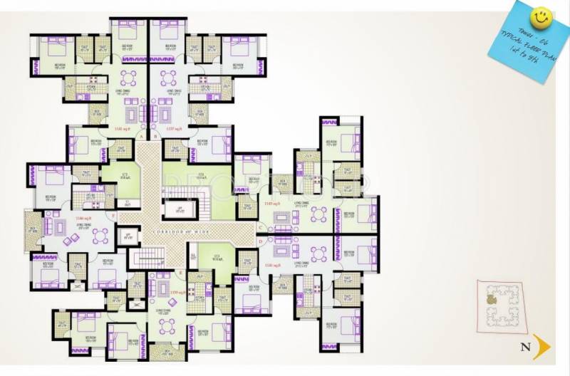 Images for Cluster Plan of Vijay Lotus Pond