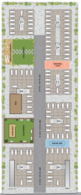  sanidhya Tower A Cluster Plan
