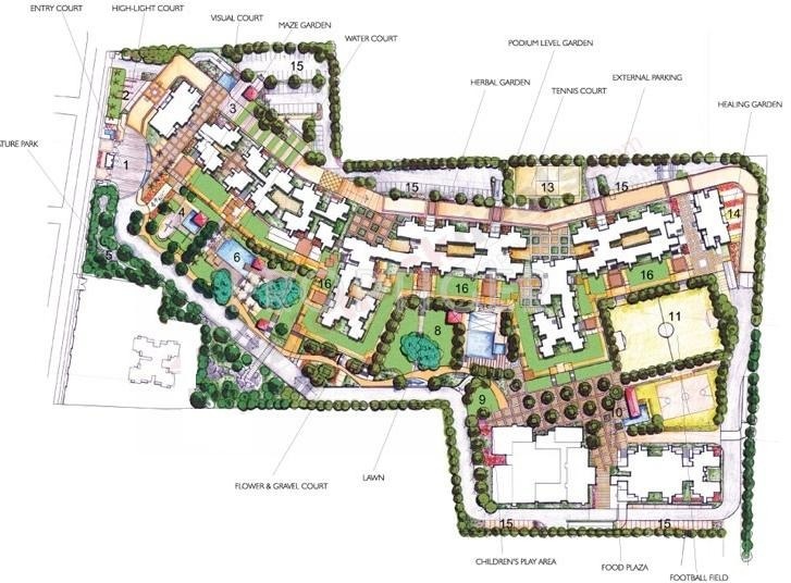  infinity Images for Site Plan of Ajmera Infinity