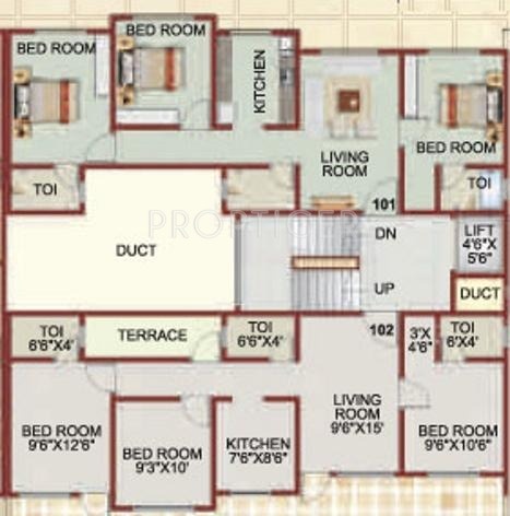 Images for Cluster Plan of Swastik Builders Durvas