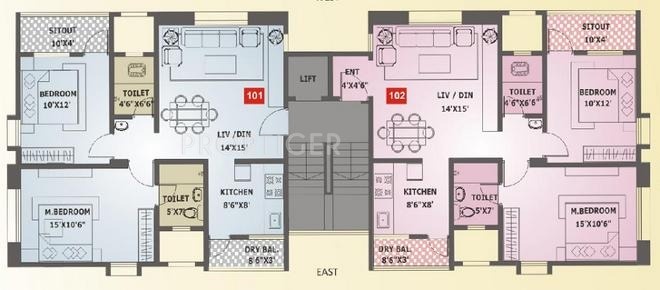 Images for Cluster Plan of Sanjeevani Ashtagandh III