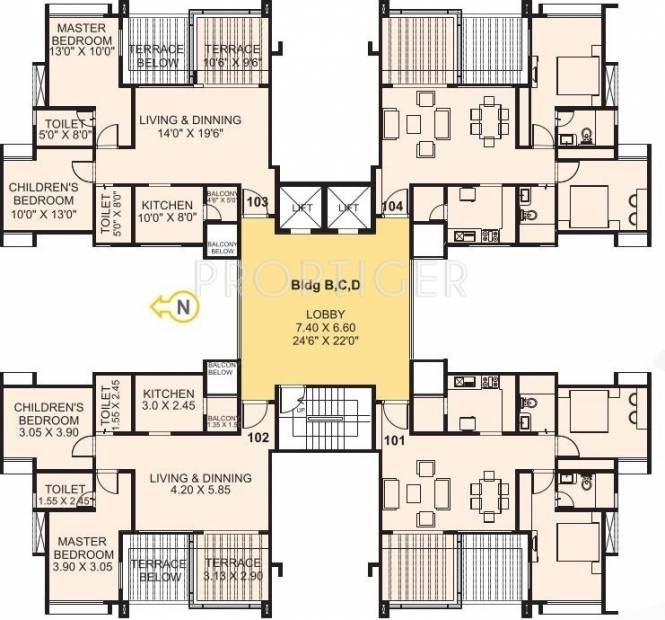  zenith Images for Cluster Plan of Eisha Zenith