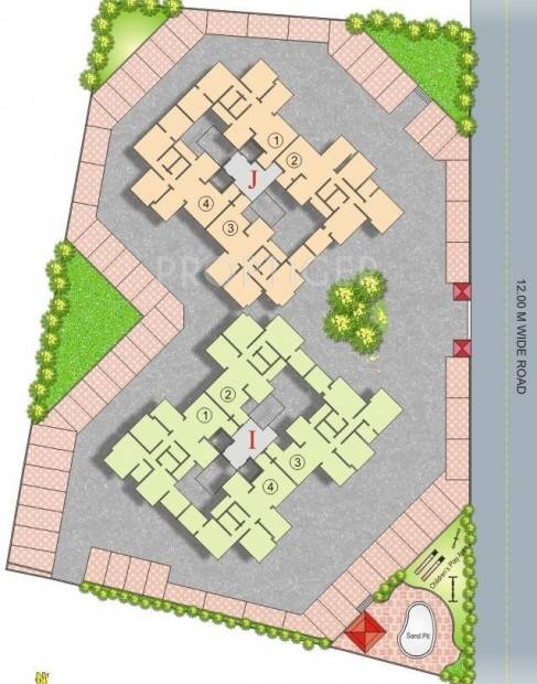 Images for Layout Plan of Paranjape Vasant Vihar Towers