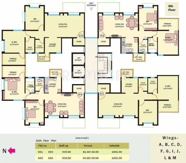 Images for Cluster Plan of Bhandari Associates Savannah
