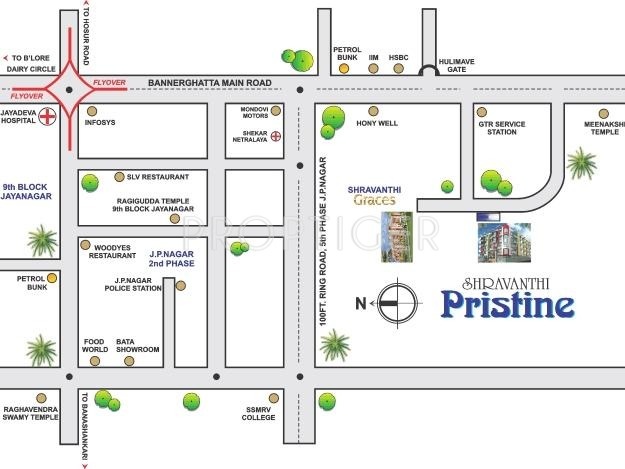  pristine Images for Location Plan of Shravanthi Pristine
