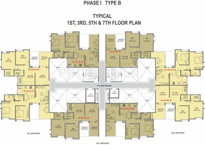  neo-city Phase 1 B Cluster Plan