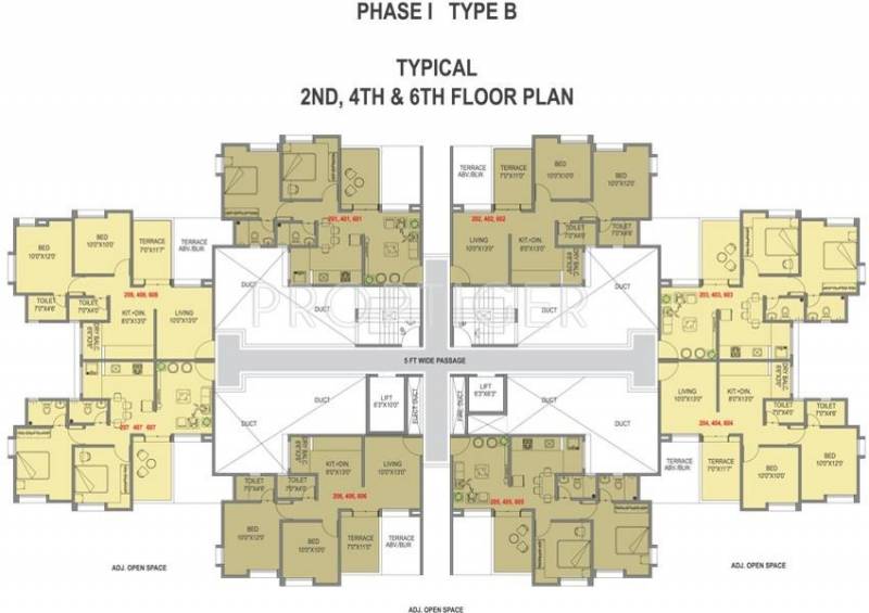  neo-city Phase 1 B Cluster Plan