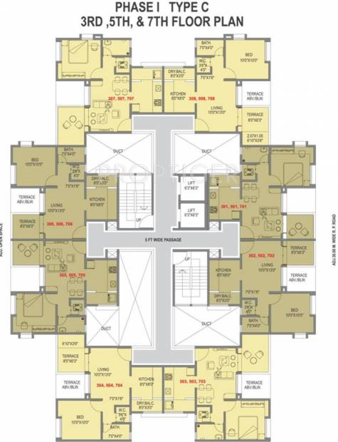  neo-city Phase 1 C Cluster Plan