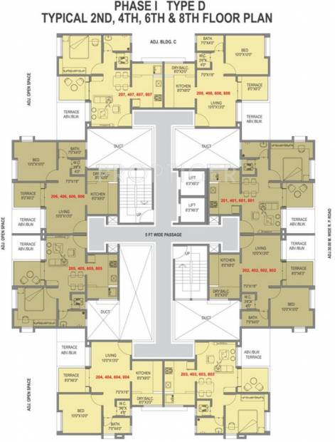  neo-city Phase 1 D Cluster Plan