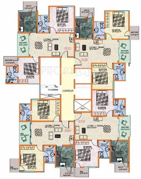 Images for Cluster Plan of Nirman Shelters Nydhile