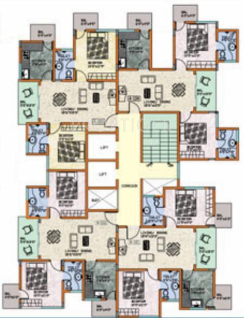 Images for Cluster Plan of Nirman Shelters Nydhile