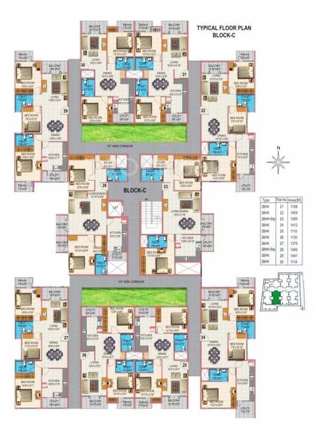 Images for Cluster Plan of Nirman Meadows