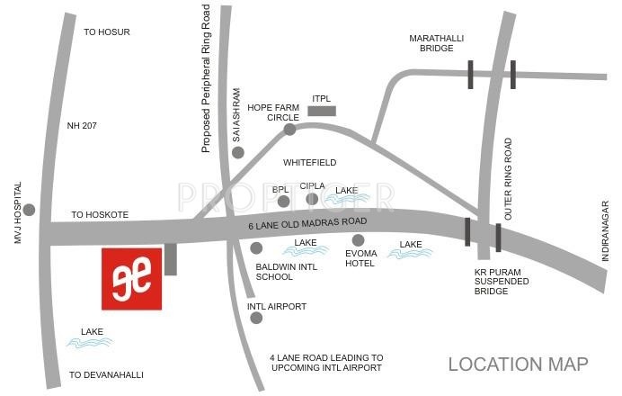 Images for Location Plan of Edifice Builders Grand Edifice