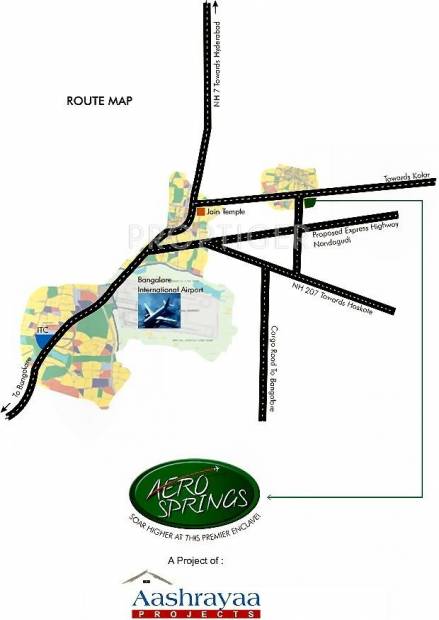 Images for Location Plan of Aashrayaa Aero Springs