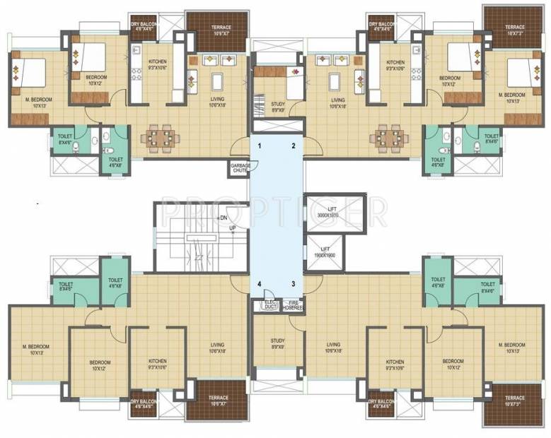 Images for Cluster Plan of Pharande Woodsville