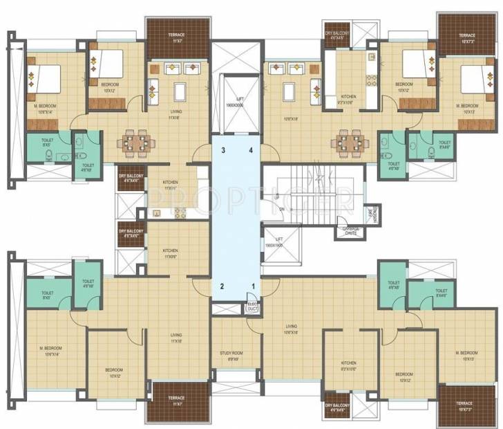 Images for Cluster Plan of Pharande Woodsville