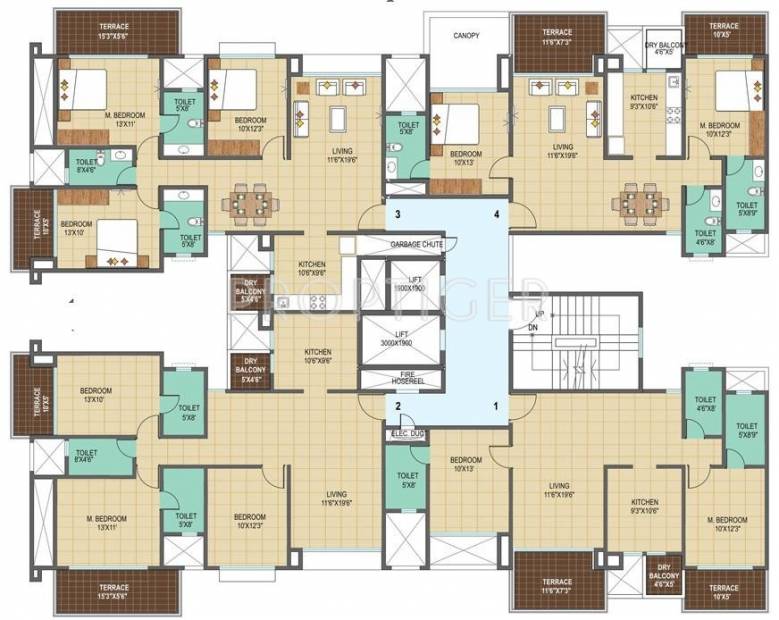 Images for Cluster Plan of Pharande Woodsville