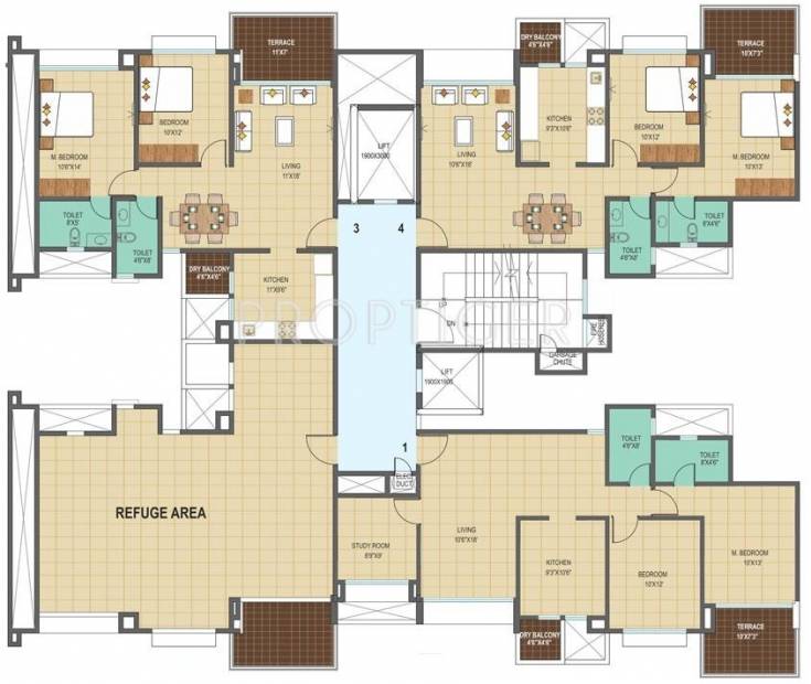 Images for Cluster Plan of Pharande Woodsville