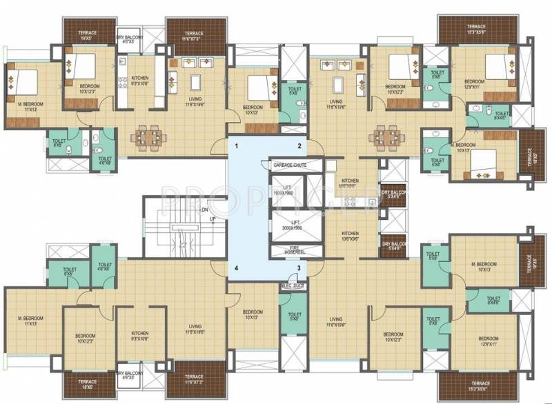 Images for Cluster Plan of Pharande Woodsville