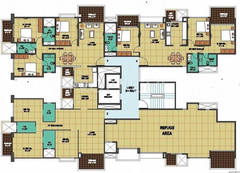Images for Cluster Plan of Pharande Woodsville