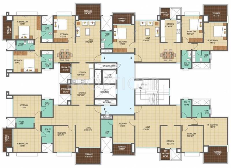 Images for Cluster Plan of Pharande Woodsville