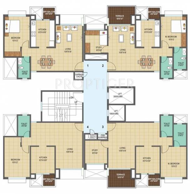 Images for Cluster Plan of Pharande Woodsville