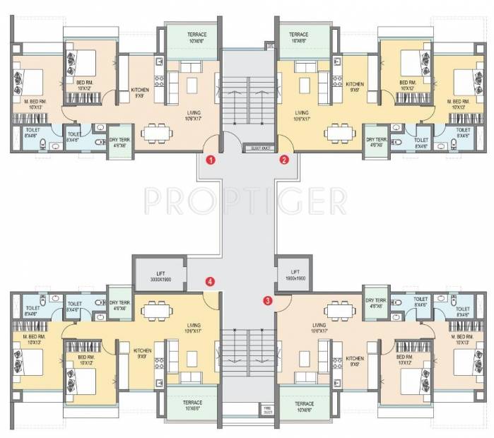 Images for Cluster Plan of Pharande Woodsville