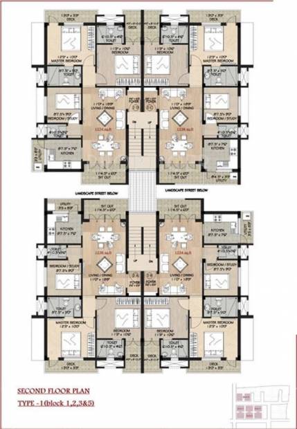 Images for Cluster Plan of Vijay Shanthi Silent Valley