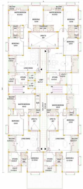  whispering-meadows Springfield Tower Cluster Plan