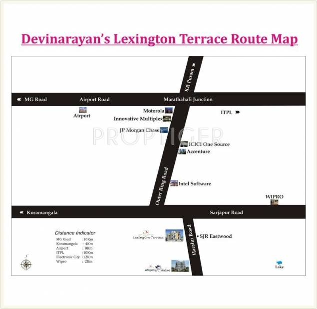 Images for Location Plan of Devinarayan Lexington Terrace