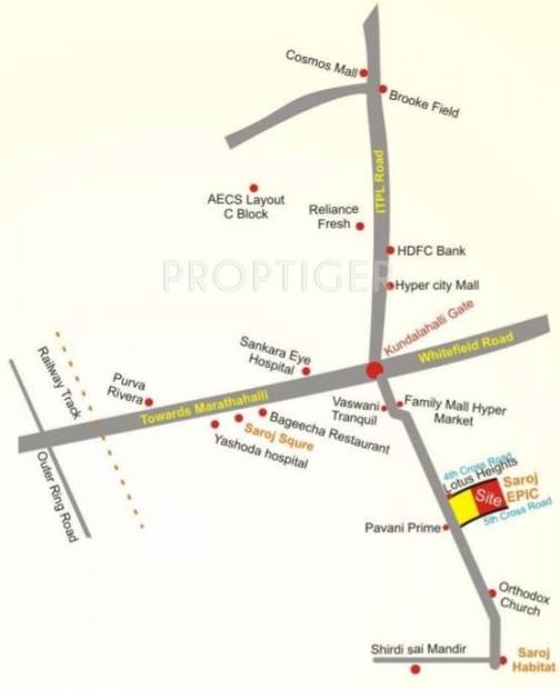 Images for Location Plan of Saroj Epic