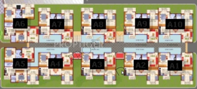 Images for Cluster Plan of CVK Meenakshi Elegance