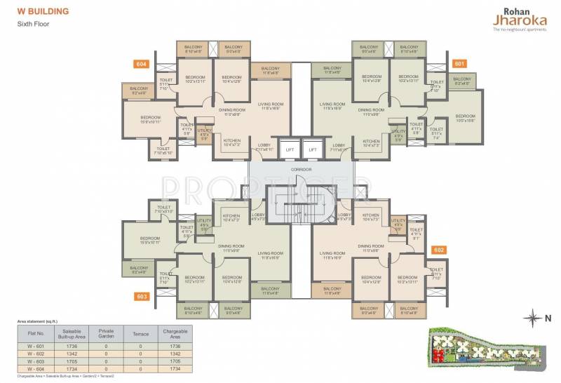  jharoka-phase-2 Images for Cluster Plan of Rohan Jharoka Phase 2