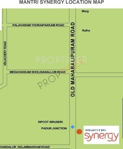 Images for Location Plan of Mantri Synergy