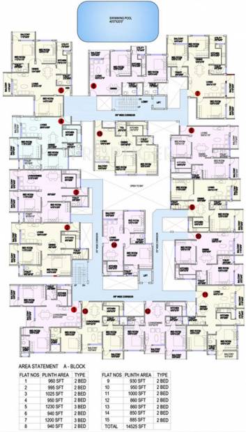 Images for Cluster Plan of Aashish Rajni Ashish Apartament