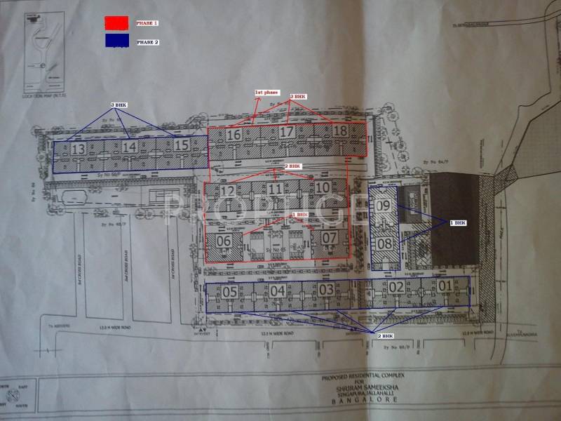  sameeksha Images for Layout Plan of Shriram Sameeksha