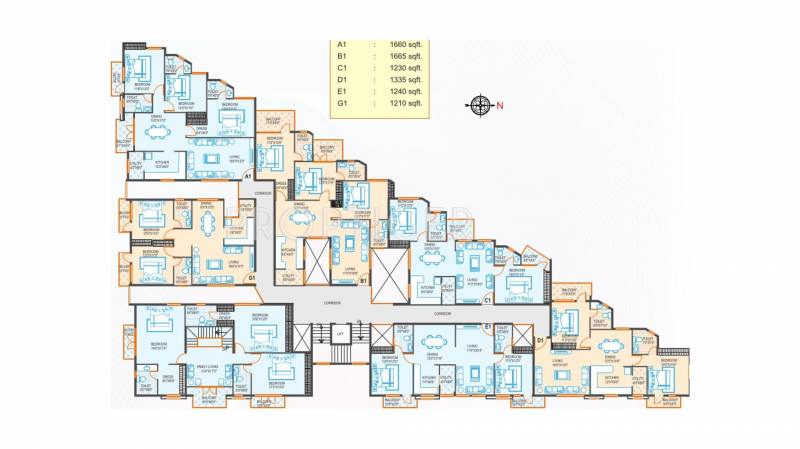 Images for Cluster Plan of Samhita Blossom