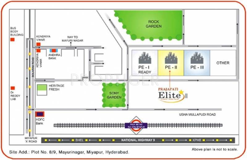  elite Images for Location Plan of Prajapati Elite