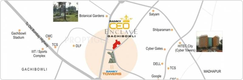  ceo-enclave Images for Location Plan of Ramky Group Ceo Enclave