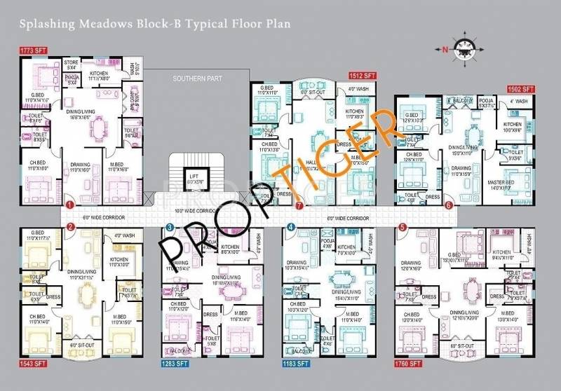 Images for Cluster Plan of Royal Splashing Meadows