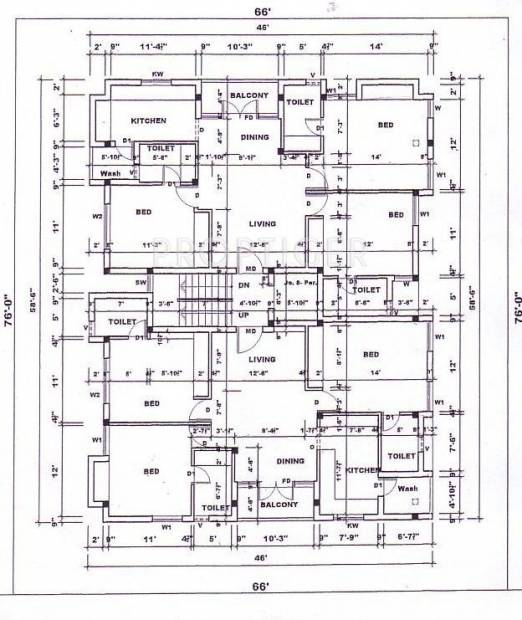 Images for Cluster Plan of Rainbow Courtyard