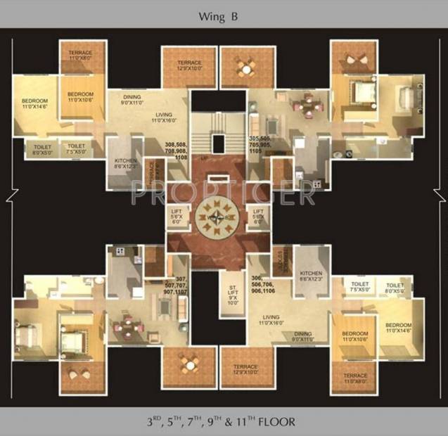  kesar Block B6 Cluster Plan