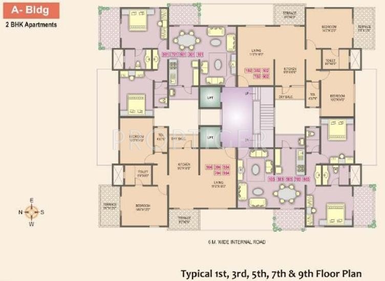 Images for Cluster Plan of Jadhav Deore Brick Castle