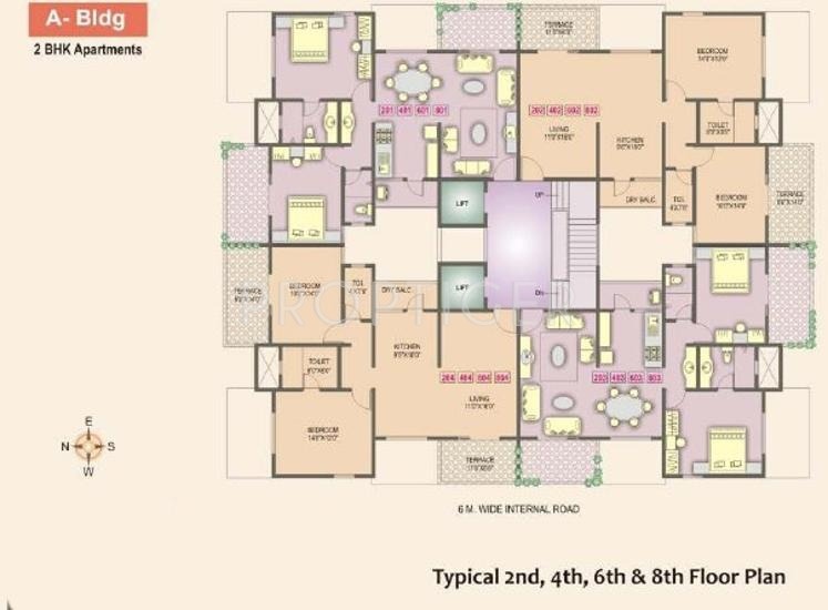 Images for Cluster Plan of Jadhav Deore Brick Castle