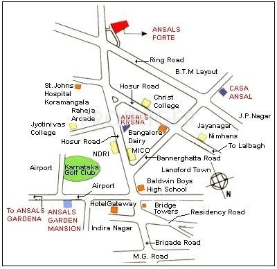  krsna-ii Images for Location Plan of Ansal Buildwell Krsna II
