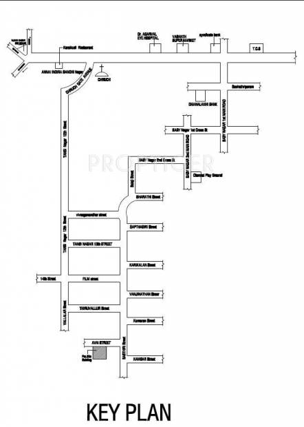 Images for Location Plan of Shrusti Vasantham