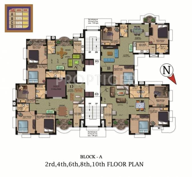 Images for Cluster Plan of Rajwada Heights