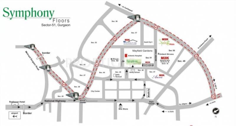 Images for Location Plan of M2K Symphony Floors