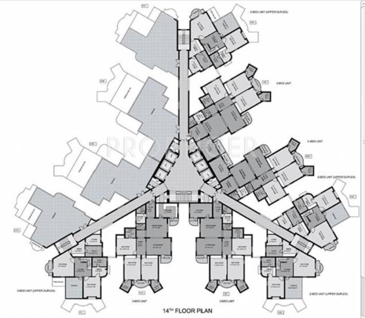 Images for Cluster Plan of Unitech Ivory Tower