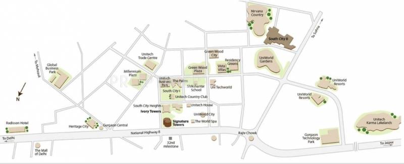 Images for Location Plan of Unitech Ivory Tower